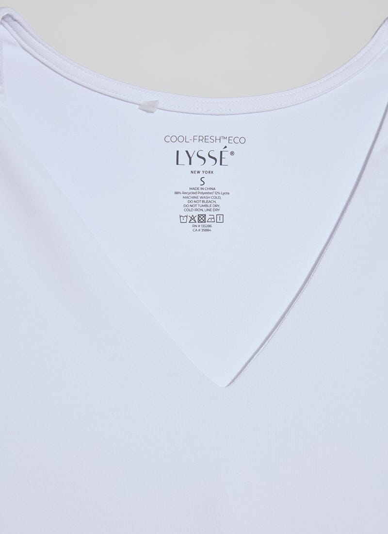 Lysse Essential V-Neck Shell White