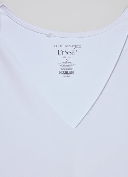 Lysse Essential V-Neck Shell White