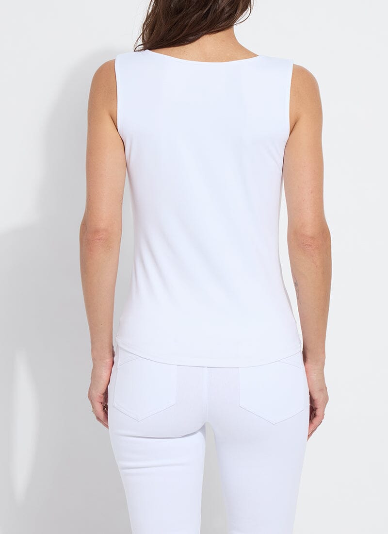 Lysse Evie Scoop Neck Tank Macadamia