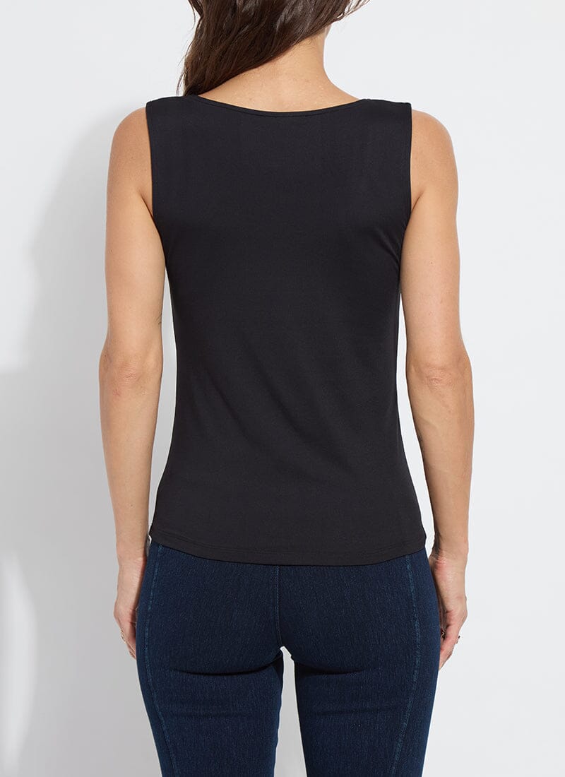 Lysse Evie Scoop Neck Tank Macadamia