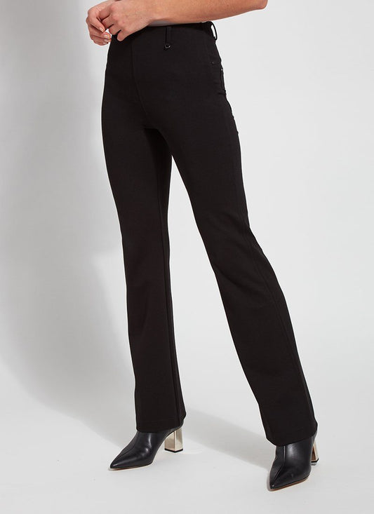 Lysse Ponte Baby Bootcut (33" Inseam) Black