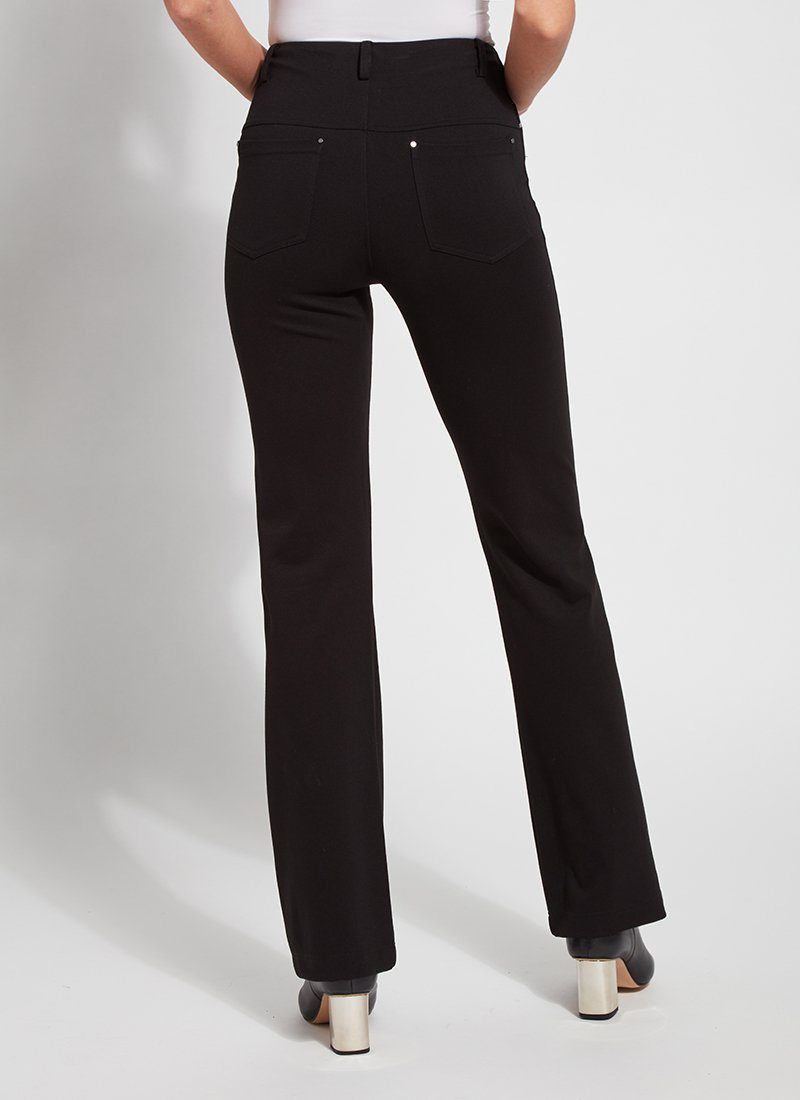 Lysse Ponte Baby Bootcut (33" Inseam) Black