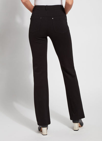 Lysse Ponte Baby Bootcut (33" Inseam) Black