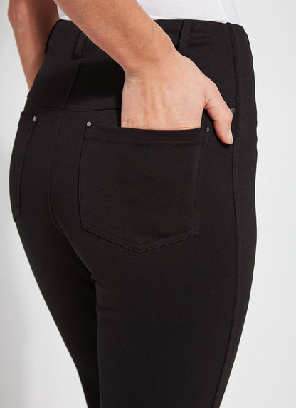 Lysse Ponte Baby Bootcut (33" Inseam) Black