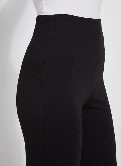 Lysse Cropped Kick Flare Legging  Black