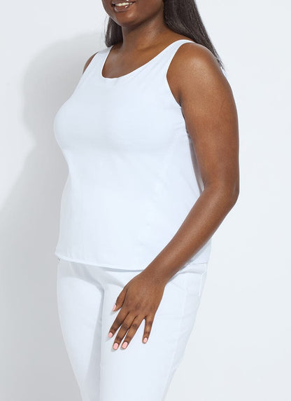 Lysse Essential Tank Curvy White