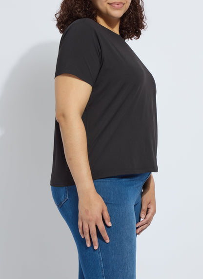 Lysse Perfect Box-Cut Tee Curvy White