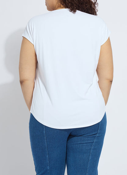 Lysse Lyssentials Top Curvy White