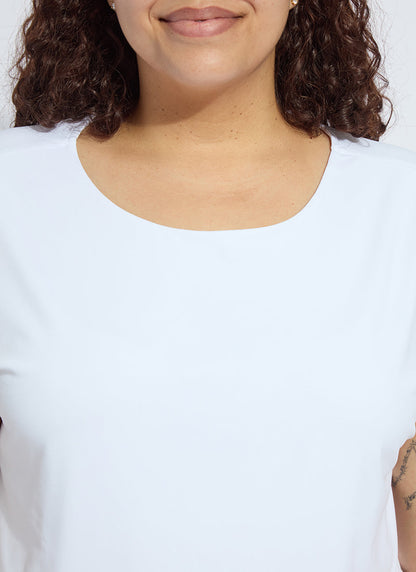 Lysse Lyssentials Top Curvy White