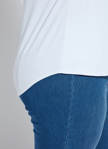 Lysse Lyssentials Top Curvy White