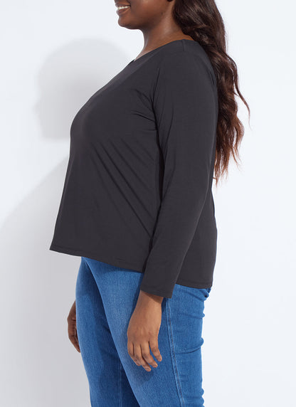 Lysse Lyssential Long Sleeve Curvy White