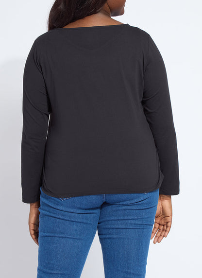 Lysse Lyssential Long Sleeve Curvy White