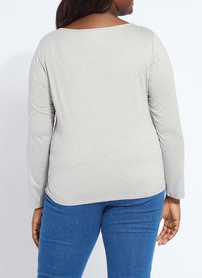 Lysse Lyssential Long Sleeve Curvy White