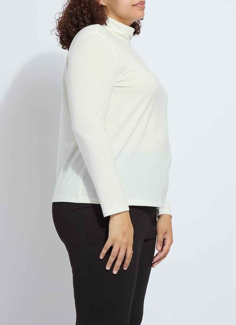 Lysse Essential Long Sleeve Turtleneck Curvy Black