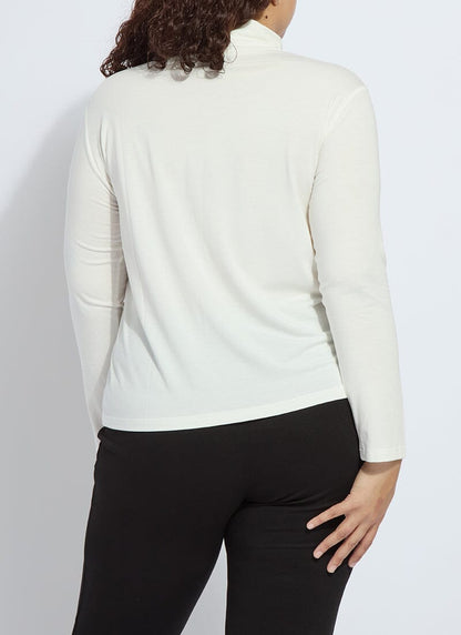 Lysse Essential Long Sleeve Turtleneck Curvy Black