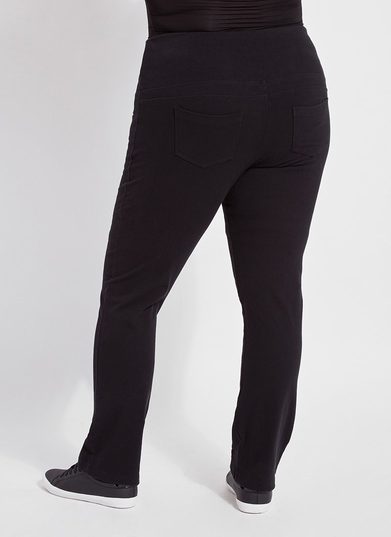 Lysse Denim Straight Leg Jean Legging (Plus Size)  Midwash