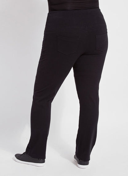 Lysse Denim Straight Leg Jean Legging (Plus Size)  Midwash