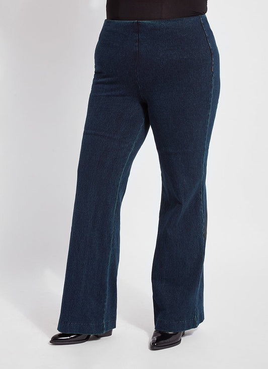 Lysse Denim Trouser Jean (Plus Size)  Indigo