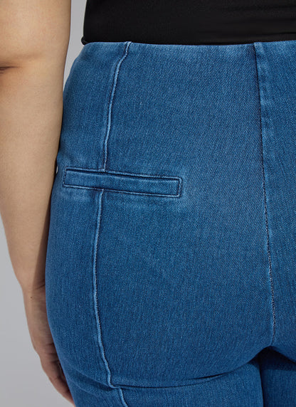 Lysse Denim Trouser Jean (Plus Size)  Indigo
