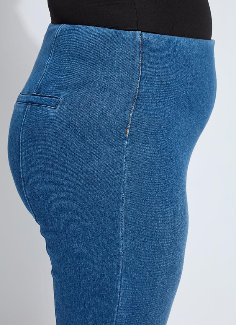 Lysse Denim Trouser Jean (Plus Size)  Indigo