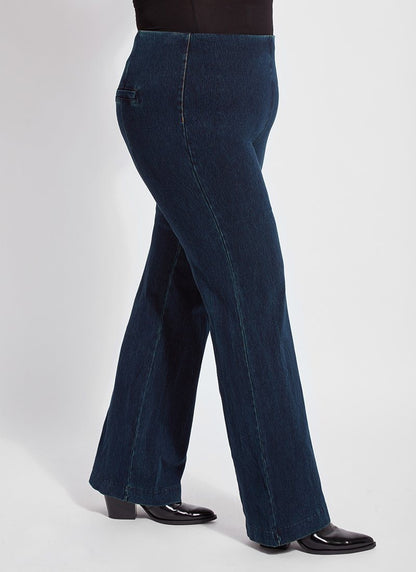 Lysse Denim Trouser Jean (Plus Size)  Indigo