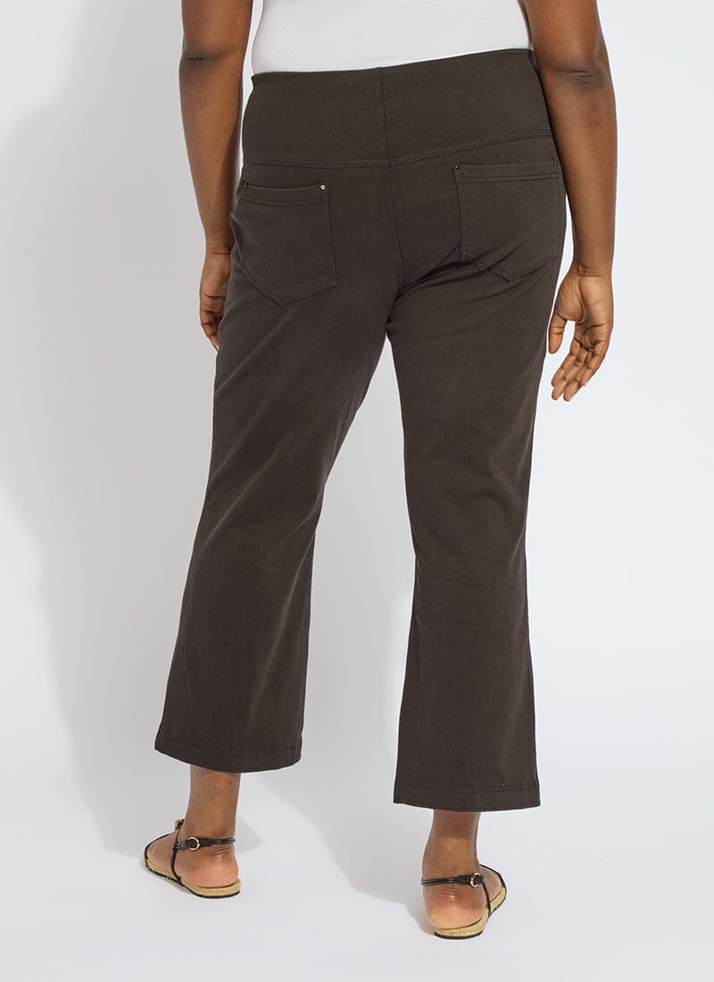 Lysse Ankle Denim Baby Bootcut (Curvy, 27" Inseam) Indigo