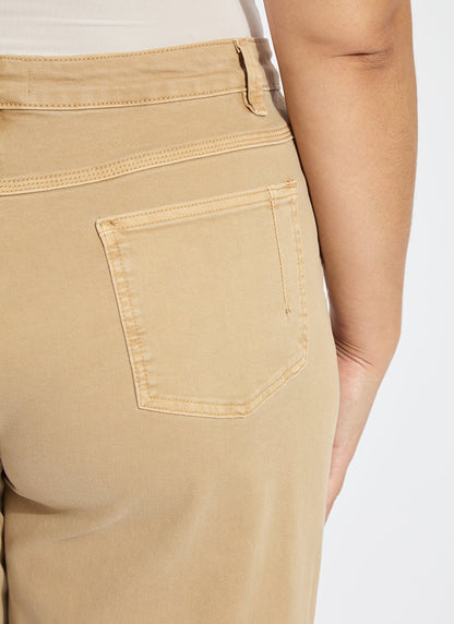 Lysse Iris Wide Leg Everyday Denim Curvy (30.5" Inseam) Asutex Double Espresso