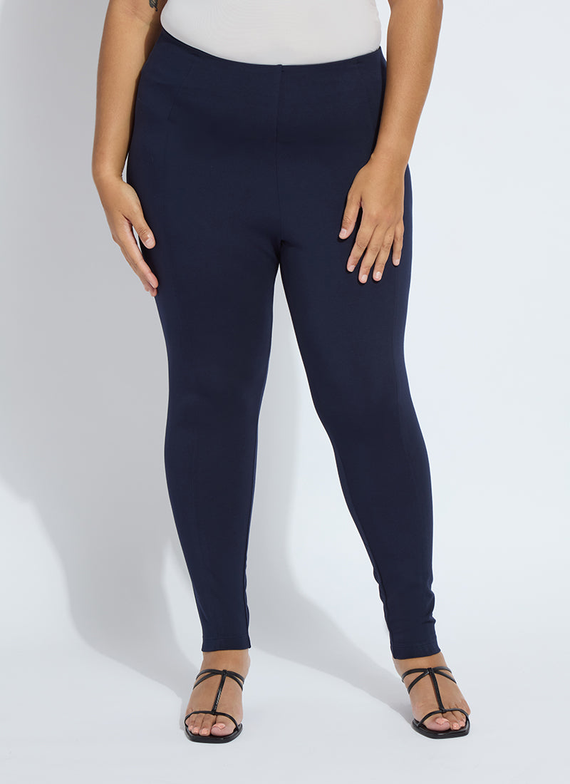 Lysse Curvy Taylor Seamed Legging Black