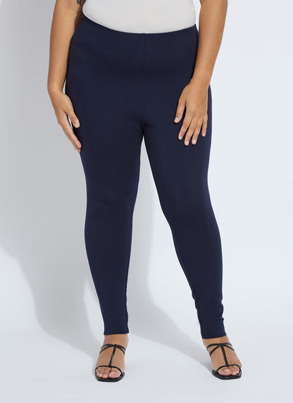 Lysse Curvy Taylor Seamed Legging Black