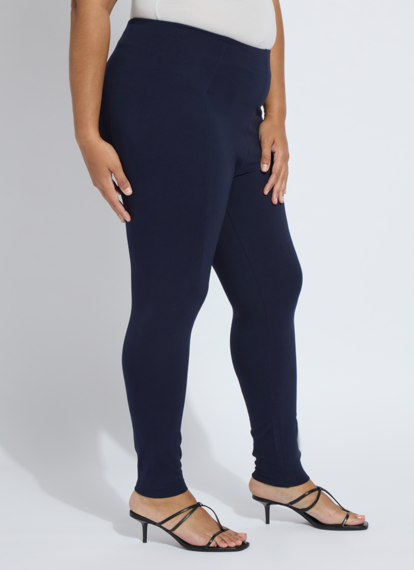Lysse Curvy Taylor Seamed Legging Black