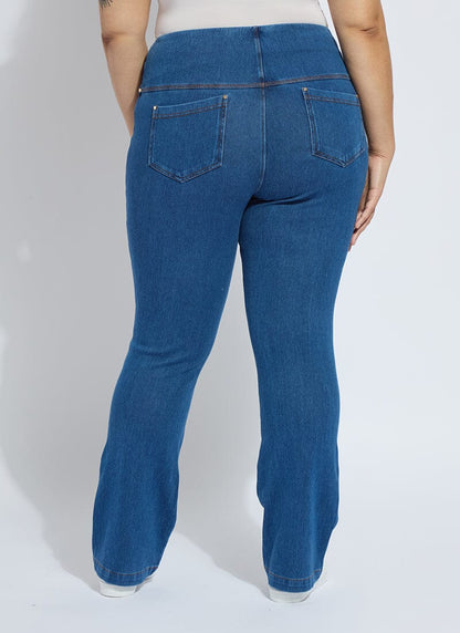 Lysse Baby Bootcut Denim Curvy (32" Inseam) Mid Wash
