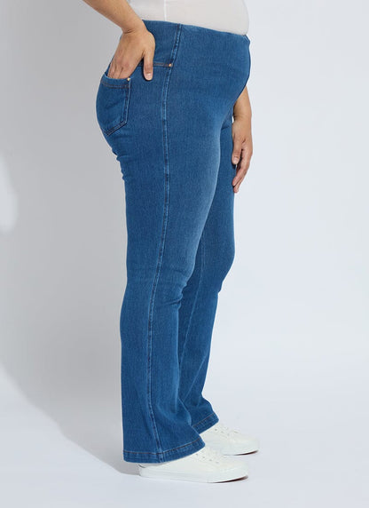 Lysse Baby Bootcut Denim Curvy (32" Inseam) Mid Wash