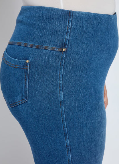 Lysse Baby Bootcut Denim Curvy (32" Inseam) Mid Wash