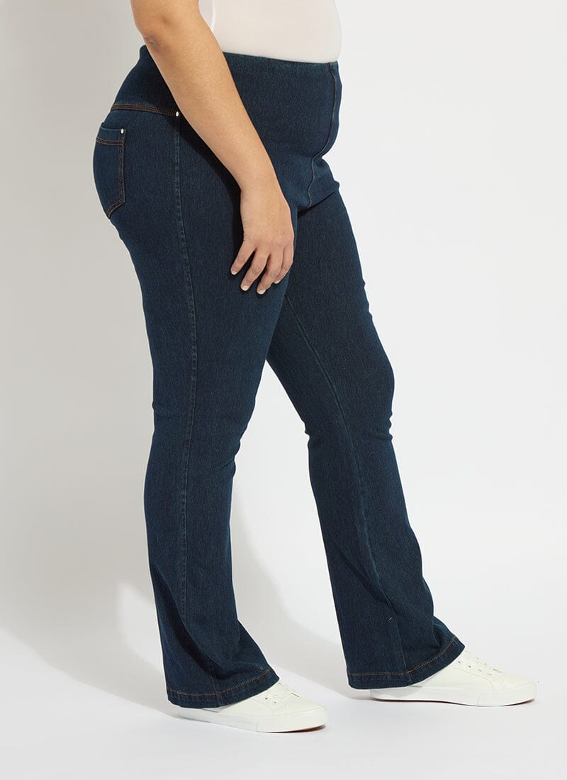 Lysse Baby Bootcut Denim Curvy (32" Inseam) Mid Wash