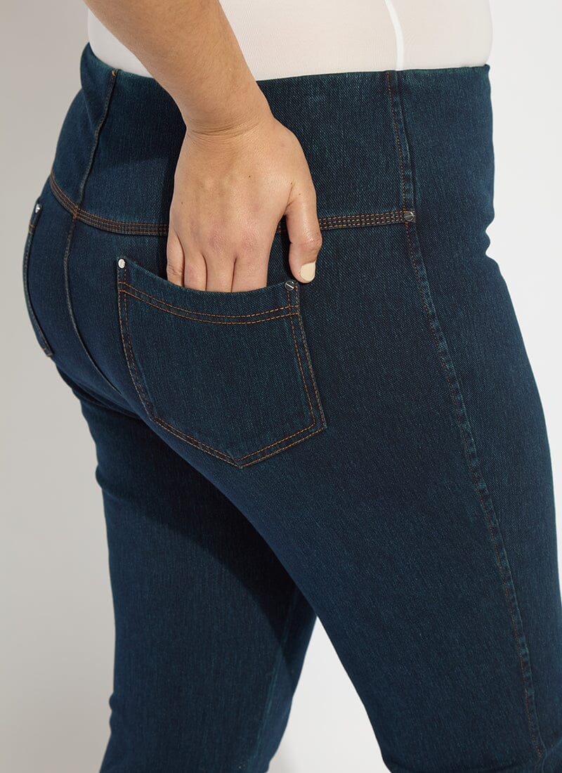 Lysse Baby Bootcut Denim Curvy (32" Inseam) Mid Wash