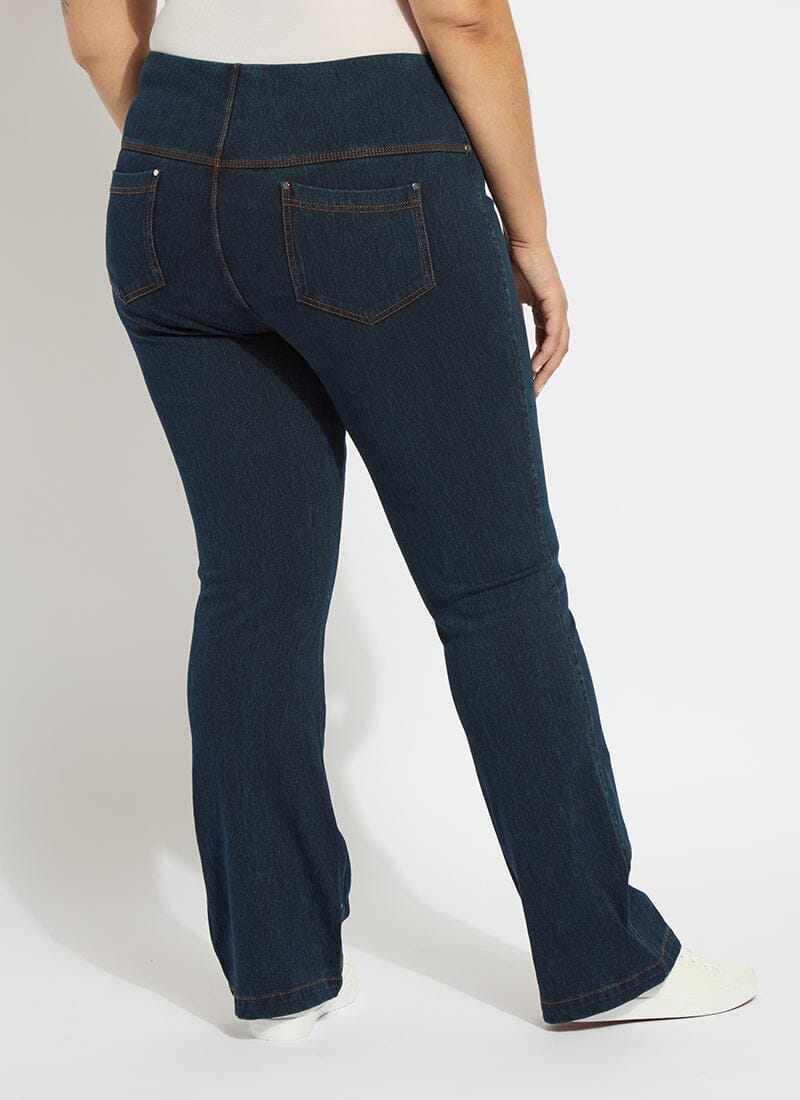 Lysse Baby Bootcut Denim Curvy (32" Inseam) Mid Wash