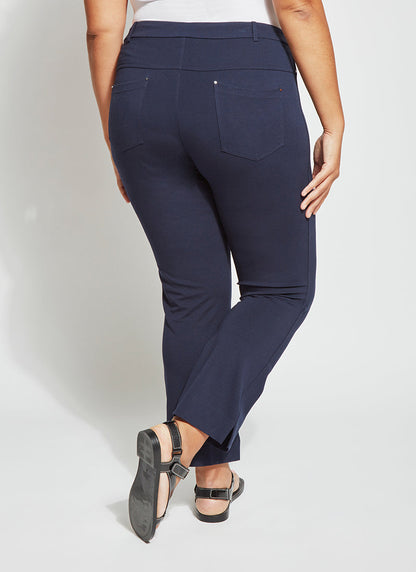 Lysse Baby Boot Ankle Pant Curvy (27" Inseam) True Navy