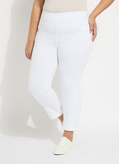 Lysse Boyfriend Denim (Plus Size)  Mid Wash