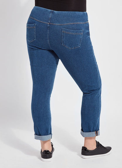 Lysse Boyfriend Denim (Plus Size)  Mid Wash