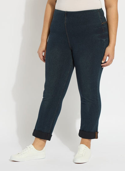 Lysse Boyfriend Denim (Plus Size)  Mid Wash