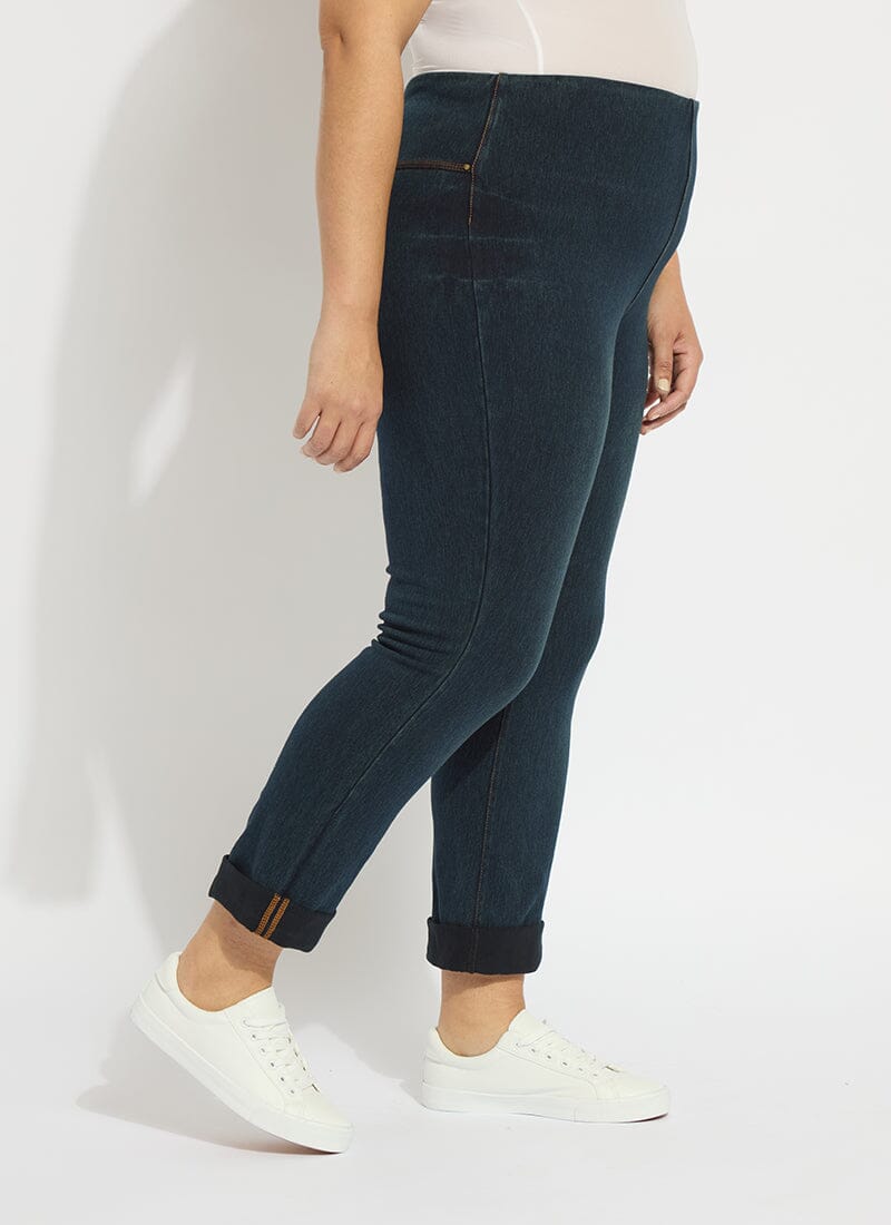 Lysse Boyfriend Denim (Plus Size)  Mid Wash