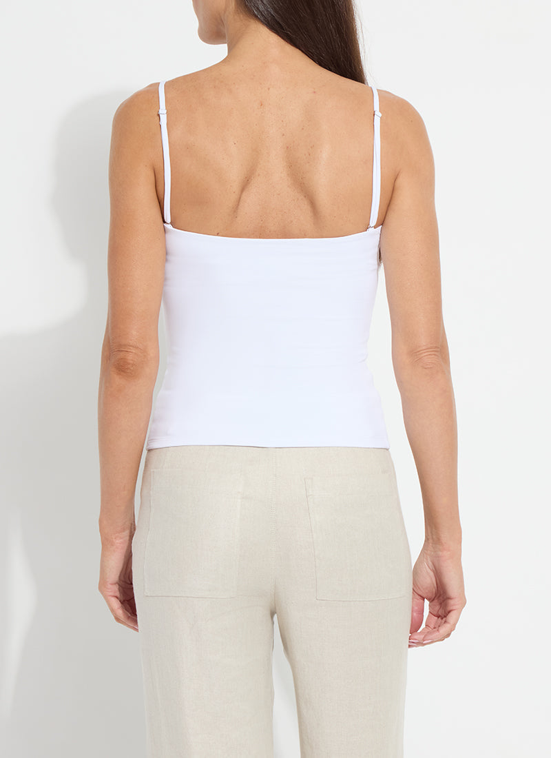 Lysse Paolina Bandeau Top White