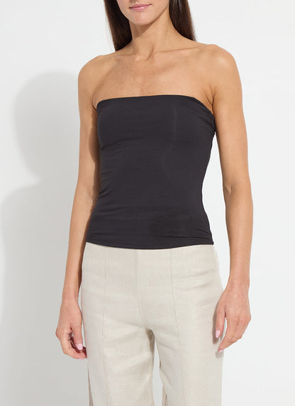 Lysse Paolina Bandeau Top White