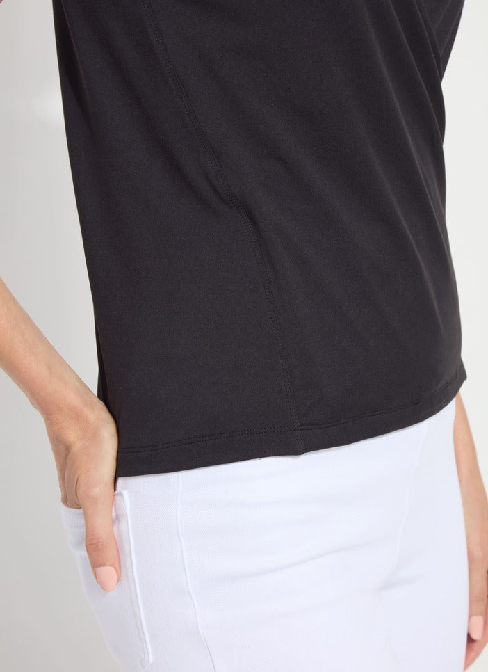 Lysse Inaya Double Self Crossover Top White