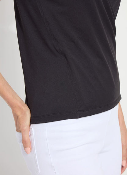 Lysse Inaya Double Self Crossover Top White