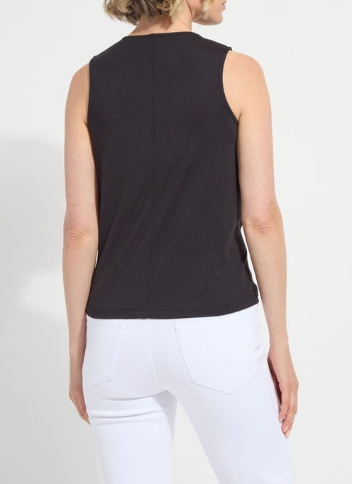 Lysse Inaya Double Self Crossover Top White
