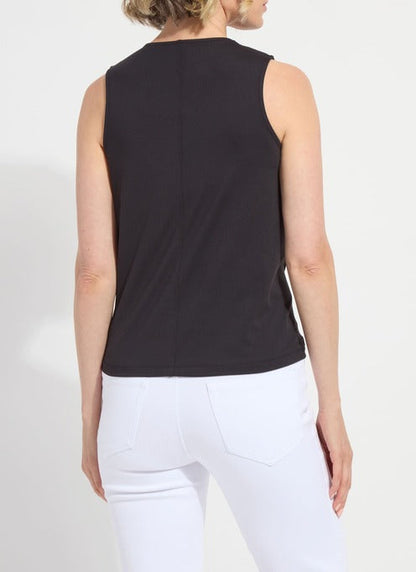 Lysse Inaya Double Self Crossover Top White