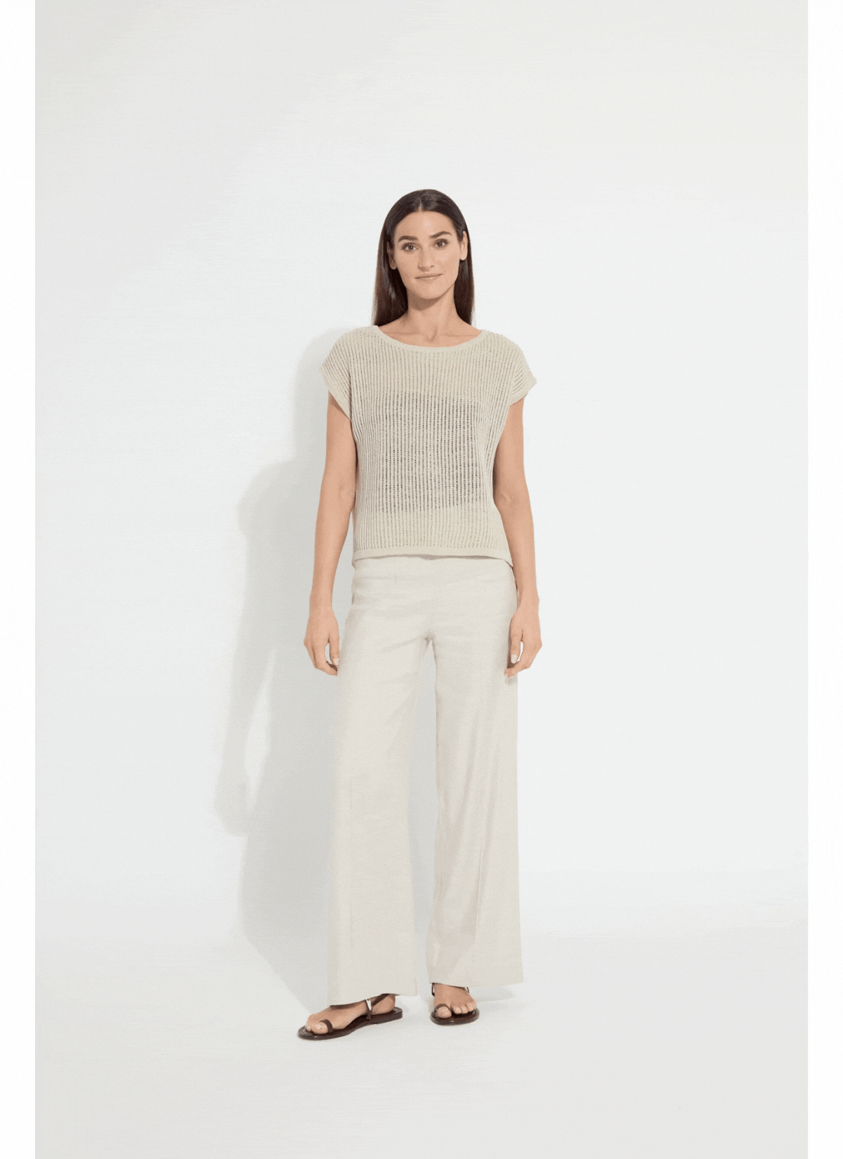 Lysse Benedita Convertible Linen Sweater Cardigan Flax Linen