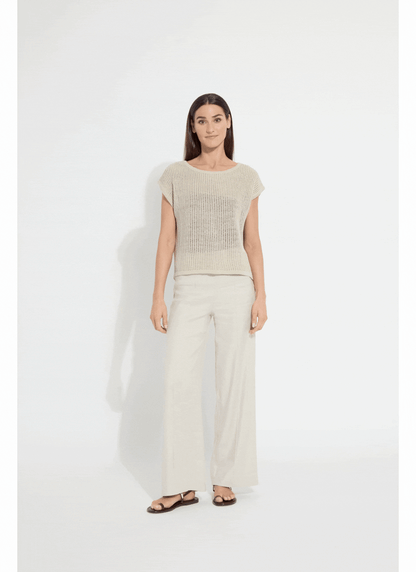 Lysse Benedita Convertible Linen Sweater Cardigan Flax Linen