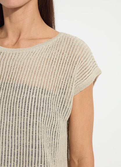 Lysse Benedita Convertible Linen Sweater Cardigan Flax Linen